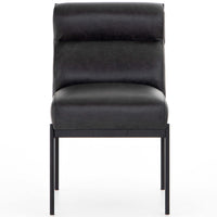 Klein Leather Dining Chair, Sonoma Black, Set of 2-Furniture - Dining-High Fashion Home