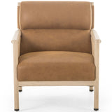 Kempsey Leather Chair, Kennison Cognac-High Fashion Home