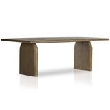 Sorrento 94" Dining Table, Aged Drift-Furniture - Dining-High Fashion Home
