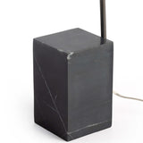 Jenkin Task Lamp, Black Marble-Lighting-High Fashion Home