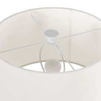 Kelita Table Lamp, Matte White-Lighting-High Fashion Home