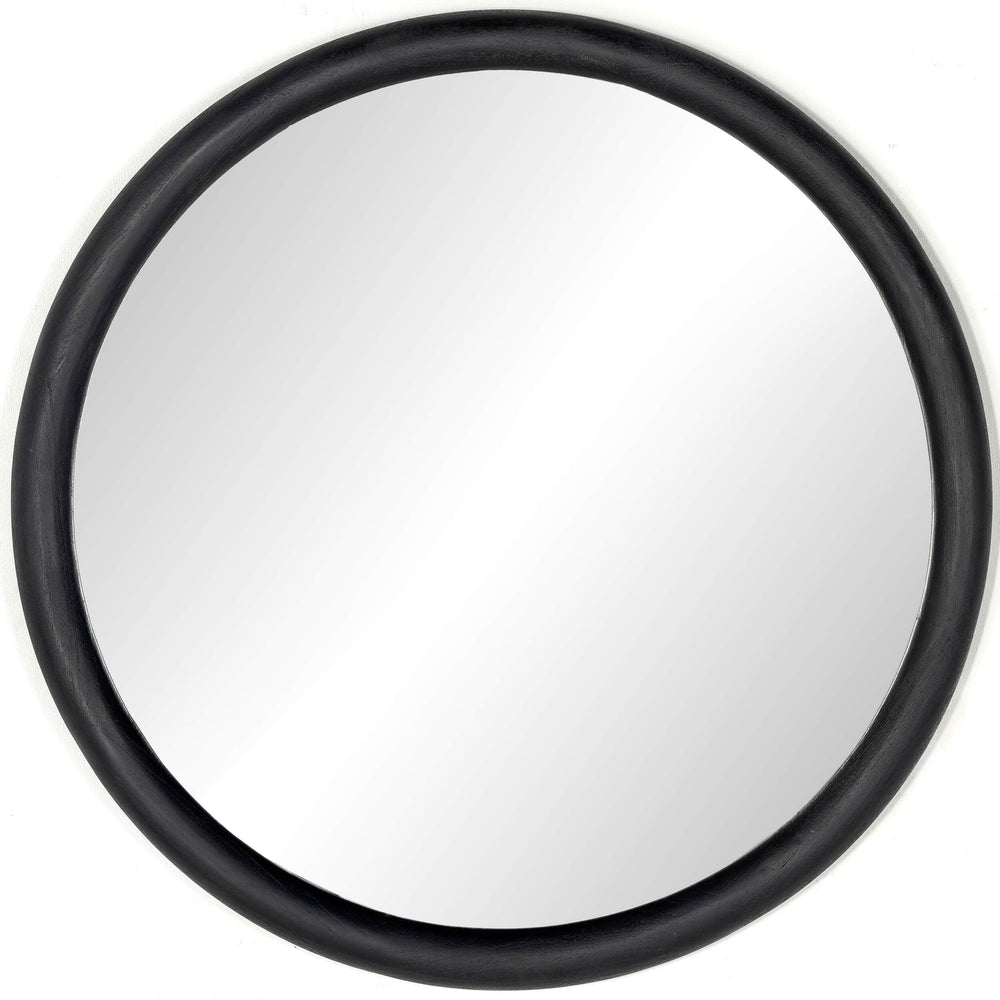 Gulliver Mirror, Black Wash Acacia-Accessories-High Fashion Home