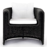 Tucson Woven Outdoor Chair, Vintage Coal-Furniture - Chairs-High Fashion Home