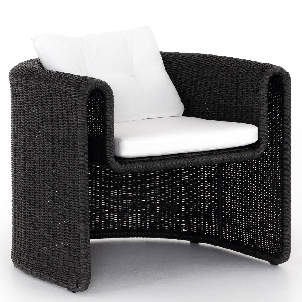 Tucson Woven Outdoor Chair, Vintage Coal-Furniture - Chairs-High Fashion Home