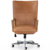 Cohen Leather Desk Chair, Sonoma Butterscotch-Furniture - Office-High Fashion Home