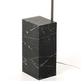 Jenkin Floor Lamp, Black Marble-Lighting-High Fashion Home