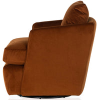Whittaker Swivel Chair, Bleeker Rust