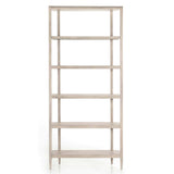 Arlo Bookshelf, Ash Grey-Furniture - Storage-High Fashion Home