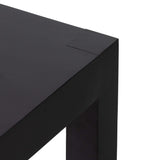 Isador 68.5" Dining Bench, Black Wash Poplar-Furniture - Dining-High Fashion Home