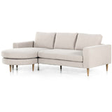 Freya 97" Flip Sofa, Knoll Sand-Furniture - Sofas-High Fashion Home