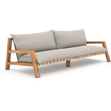 Soren Outdoor Sofa 95", Stone Grey-Furniture - Sofas-High Fashion Home