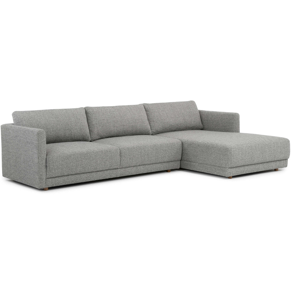 Braxton 2 Piece RAF Sectional, Chilton Pepper-Furniture - Sofas-High Fashion Home