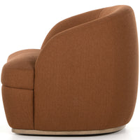 Sandie Swivel Chair, Patton Burnish