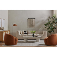 Sandie Swivel Chair, Patton Burnish