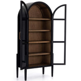 Tolle Cabinet, Drifted Matte Black-Furniture - Storage-High Fashion Home