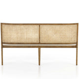 Antonia Cane Dining Bench, Toasted Parawood-Furniture - Dining-High Fashion Home