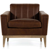 Roberts Leather Chair, Heirloom Sienna