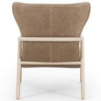 Vance Leather Chair, Palermo Drift-Furniture - Chairs-High Fashion Home