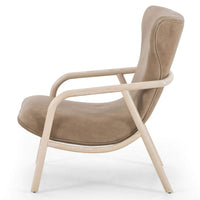 Vance Leather Chair, Palermo Drift-Furniture - Chairs-High Fashion Home