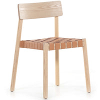 Heisler Dining Chair, Natural - Set of 2-Furniture - Dining-High Fashion Home