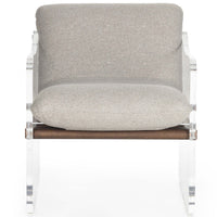 Cassius Chair, Torrance Silver-Furniture - Chairs-High Fashion Home