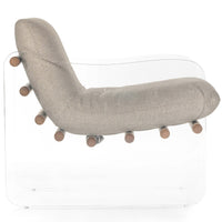 Cassius Chair, Torrance Silver-Furniture - Chairs-High Fashion Home