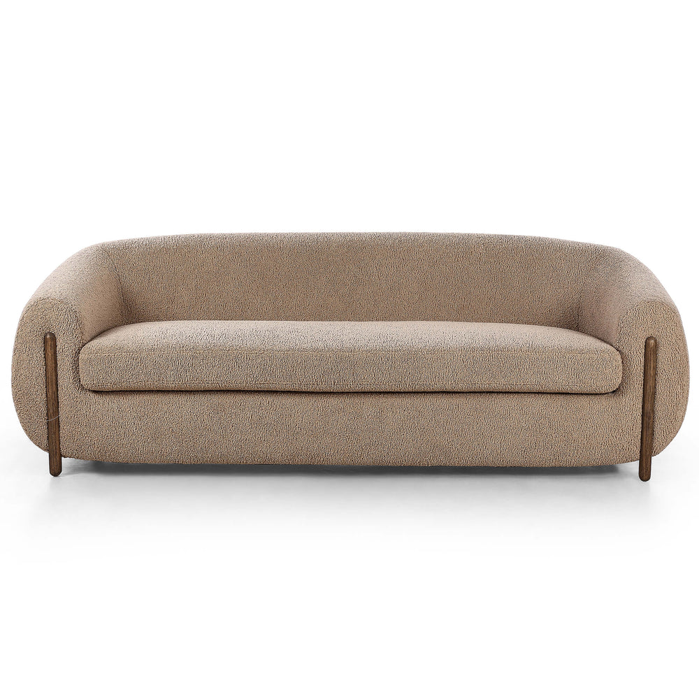 Lyla 86" Sofa, Sheepskin Camel by Four Hands