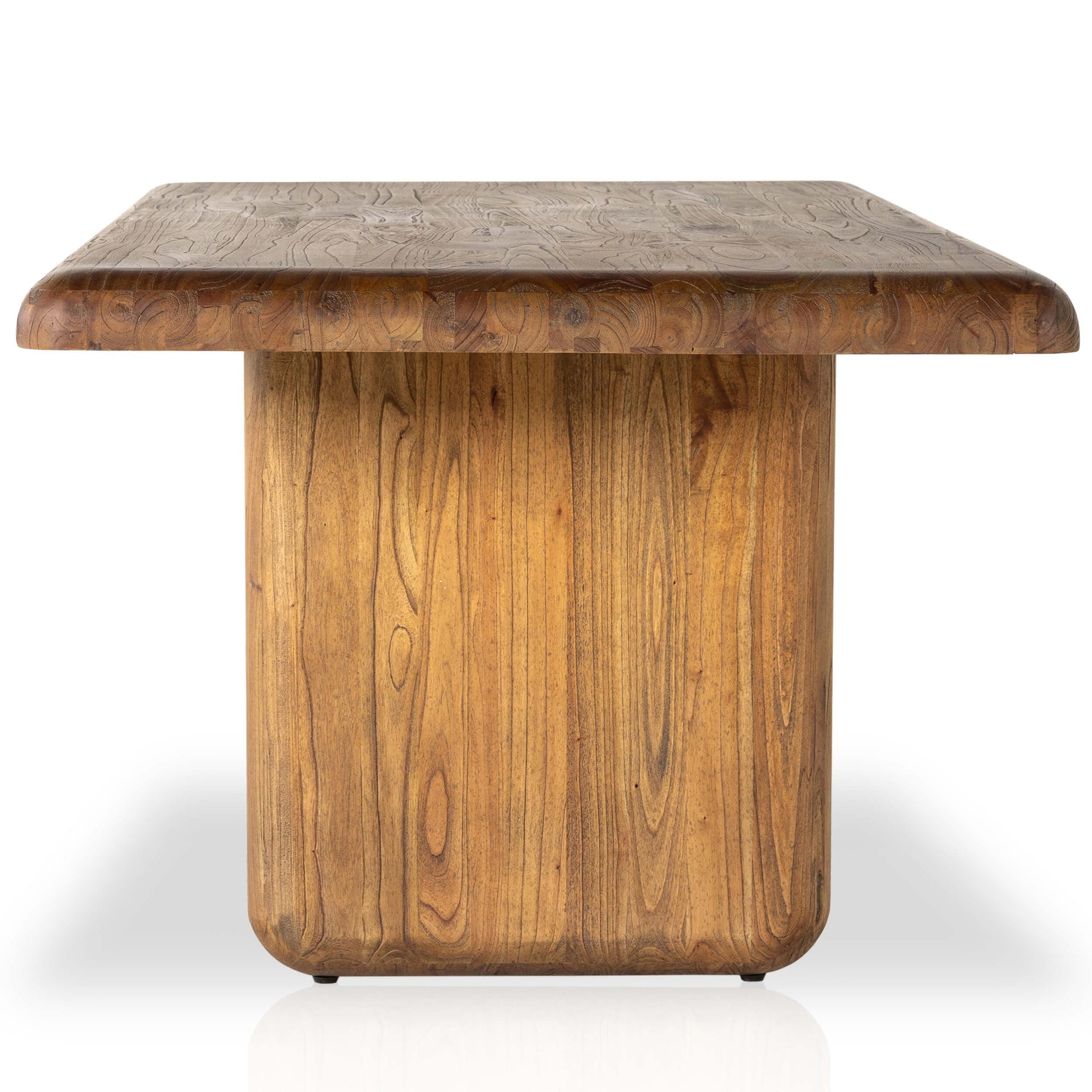 Anita Dining Table, Burnt Honey High Fashion Home