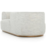 Deandra Tete a Tete Chaise, Merino Cotton-Furniture - Chairs-High Fashion Home