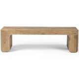 Merrick Accent Bench, Natural Elm-Furniture - Chairs-High Fashion Home