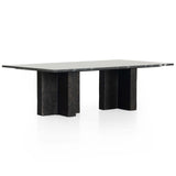 Terrell Coffee Table, Black Marble-Furniture - Accent Tables-High Fashion Home