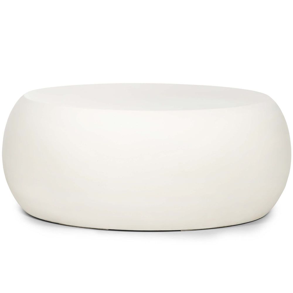 West Coffee Table, Ivory