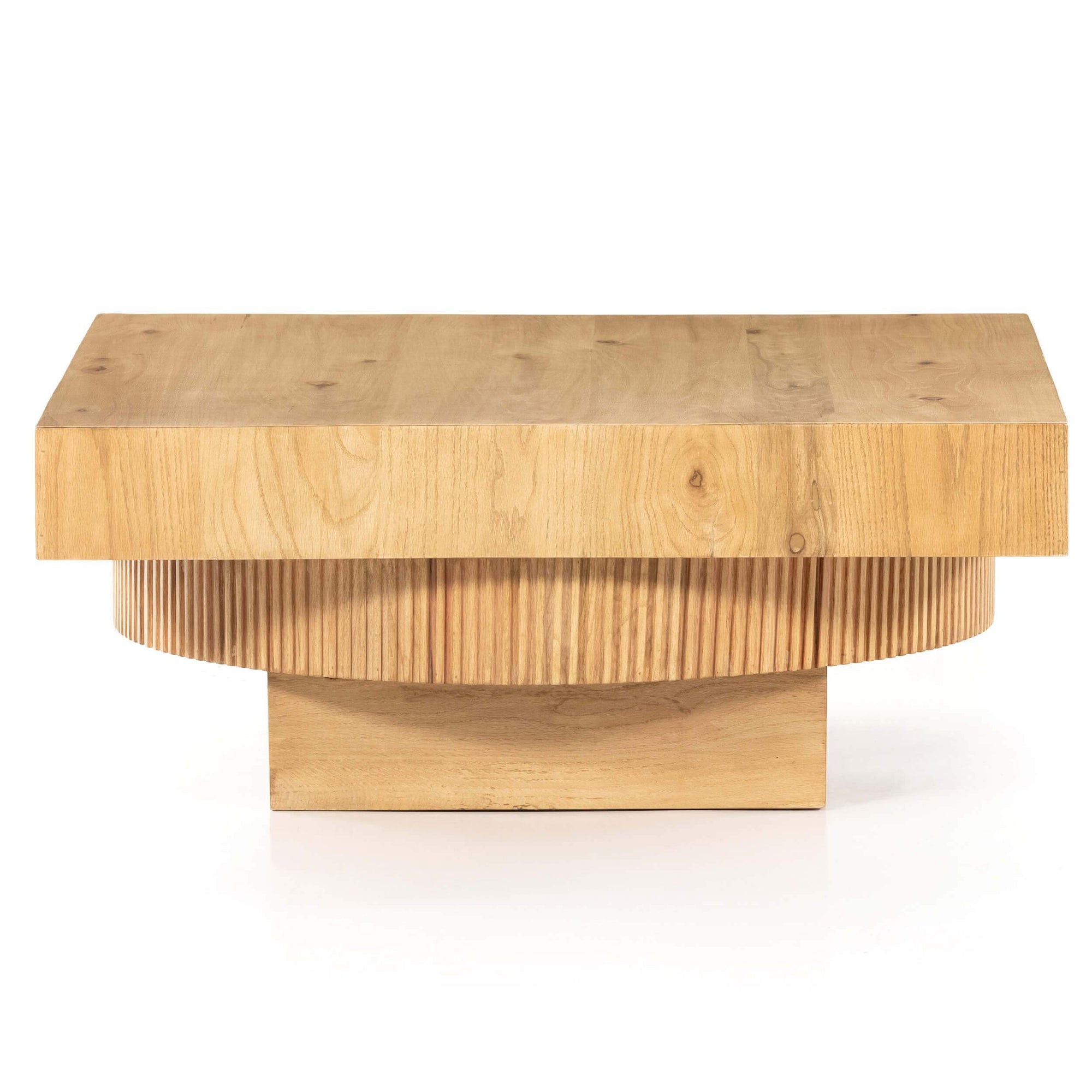 Leland Coffee Table, Honey Oak High Fashion Home