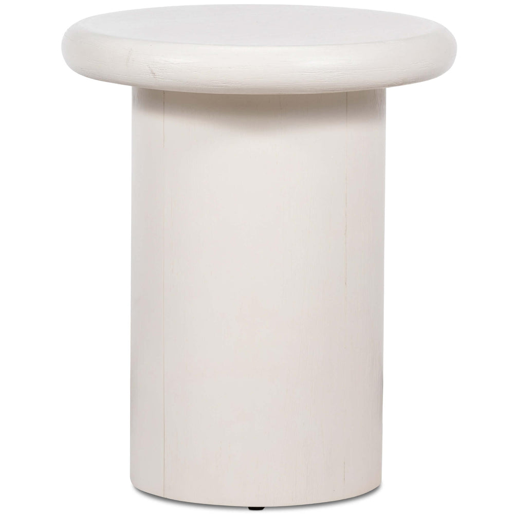 Zach End Table, Tofu Solid-Furniture - Accent Tables-High Fashion Home