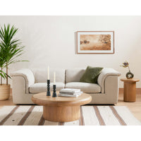 Zach End Table, Burnished Parawood-Furniture - Accent Tables-High Fashion Home