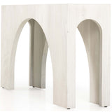 Fausto Console Table, Bleached Guanacaste-Furniture - Accent Tables-High Fashion Home