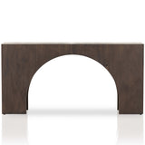 Fausto Console Table, Smoked Guanacaste by Four Hands