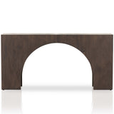 Fausto Console Table, Smoked Guanacaste
