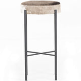 Nocona Leather Bar Stool, Speckled Hide-Furniture - Dining-High Fashion Home
