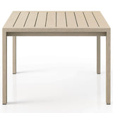 Monterey Outdoor Dining Table, Washed Brown-Furniture - Dining-High Fashion Home