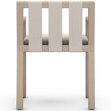 Sonoma Outdoor Dining Armchair, Faye Sand/Washed Brown-Furniture - Dining-High Fashion Home