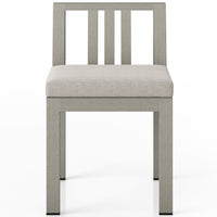 Monterey Outdoor Dining Chair, Stone Grey/Weathered Grey-Furniture - Dining-High Fashion Home