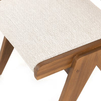 Colima Outdoor Dining Chair, Natural Teak-Furniture - Dining-High Fashion Home