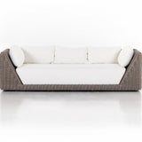 Como Outdoor Sofa, Natural Woven-Furniture - Sofas-High Fashion Home