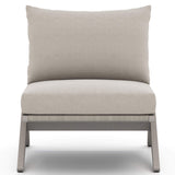 Virgil Outdoor Chair, Stone Grey/Weathered Grey-Furniture - Chairs-High Fashion Home