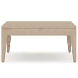 Sherwood Outdoor Coffee Table, Washed Brown-Furniture - Accent Tables-High Fashion Home