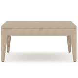 Sherwood Outdoor Coffee Table, Washed Brown-Furniture - Accent Tables-High Fashion Home