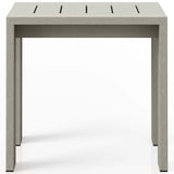 Monterey Outdoor End Table, Weathered Grey-Furniture - Accent Tables-High Fashion Home