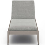 Sherwood Outdoor Chaise, Faye Ash/Weathered Grey-Furniture - Chairs-High Fashion Home