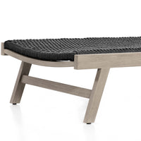 Delano Outdoor Chaise, Weathered Grey-Furniture - Chairs-High Fashion Home